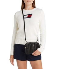 TOMMY HILFIGER TH FEMININE  Miniaturowa torba na aparat na ramię czarny - Torby damskie - 4
