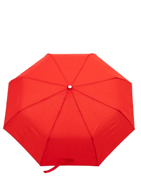 MINI  Automatycznie otwierany składany parasol czerwony - Parasole