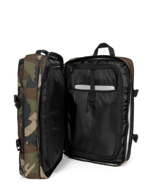 TRAVELPACK  Plecak podr&oacute;żny, uchwyt na laptopa 17" kamuflaż - Plecaki szkolne i rekreacyjne
