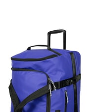 EASTPAK DUFFEL PACK WHEEL M Średniej wielkości wodoodporna torba podr&oacute;żna na k&oacute;łkach plandeka niebieska - W&oacute;zki p&oacute;łsztywne - 5