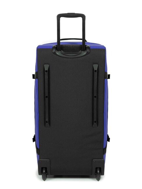 DUFFEL PACK WHEEL M Średniej wielkości wodoodporna torba podr&oacute;żna na k&oacute;łkach plandeka niebieska - W&oacute;zki p&oacute;łsztywne