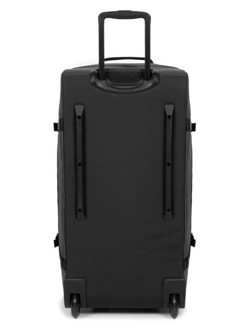 DUFFEL PACK WHEEL L Duża, wodoodporna torba podr&oacute;żna na k&oacute;łkach plandeka czarna2 - W&oacute;zki p&oacute;łsztywne