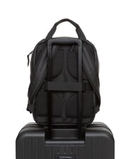 EASTPAK TECUM TOTE CNNCT F Plecak z kieszenią na butelkę z wodą i uchwytem na laptopa matowa czerń - Plecaki na laptopa do pracy - 10