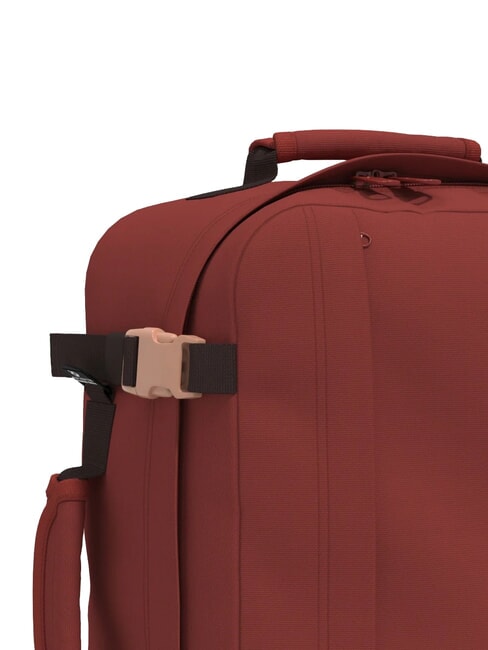 CLASSIC 36L Plecak podr&oacute;żny pod siedzenie czerwona sangria - Plecaki szkolne i rekreacyjne
