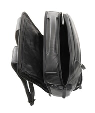 PIQUADRO AKRON Plecak sk&oacute;rzany na laptopa 15,6" Czarny - Plecaki na laptopa do pracy - 6