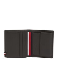 TOMMY HILFIGER TH FOUNDATION Portfel sk&oacute;rzany czarny - Portfele męskie - 2