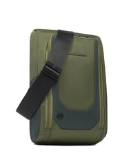 PIQUADRO S140 Jednoramienny plecak na iPada z materiału pochodzącego z recyklingu - Plecaki na laptopa do pracy
