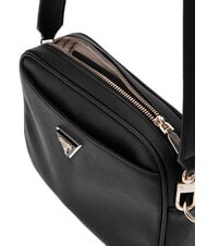 GUESS MERIDIAN 2  Torba na ramię CZARNY - Torby damskie - 3