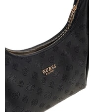 GUESS PHOEBE Torba na ramię czarne logo - Torby damskie - 4
