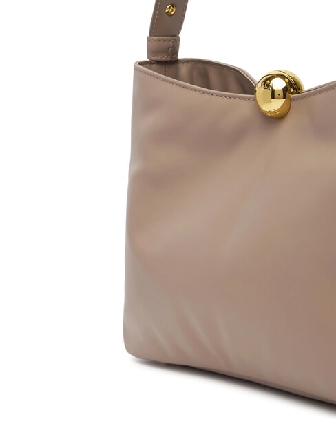SFERA SOFT  Sk&oacute;rzana torba na ramię fiołkowor&oacute;żowy - Torby damskie
