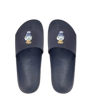 RALPH LAUREN POLO SLIDE Kapcie niedźwiedź dziedzictwa - marynarka wojenna - Buty uniseks - 5