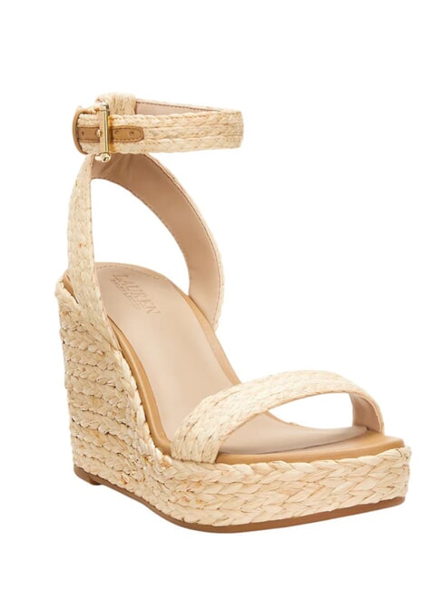 HILARIE IV  Wysokie sandały espadryle naturalny - Buty damskie