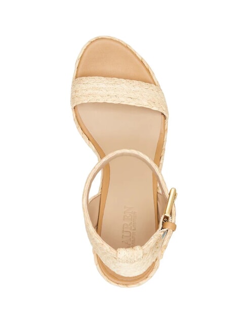 HILARIE IV  Wysokie sandały espadryle naturalny - Buty damskie