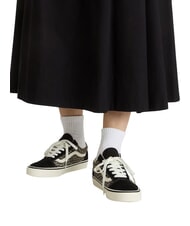 VANS OLD SKOOL COLOR THEORY Trampki pł&oacute;cienne czarny/lampart - Buty uniseks - 5