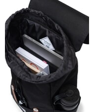 HERSCHEL RETREAT  Plecak na laptopa 14" CZARNY - Plecaki szkolne i rekreacyjne - 4