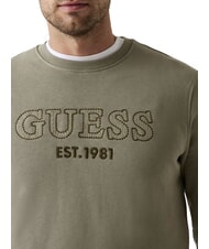 GUESS BEAU  Bluza z okrągłym dekoltem mchowo zielony - Bluzy męskie - 3