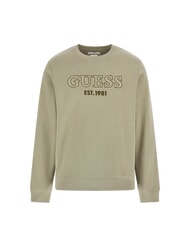 GUESS BEAU  Bluza z okrągłym dekoltem mchowo zielony - Bluzy męskie - 4