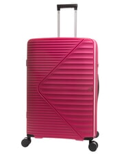 LESAC AIR FLOW Duży, rozszerzalny w&oacute;zek brzoskwiniowo-czerwony - W&oacute;zki twarde - 3