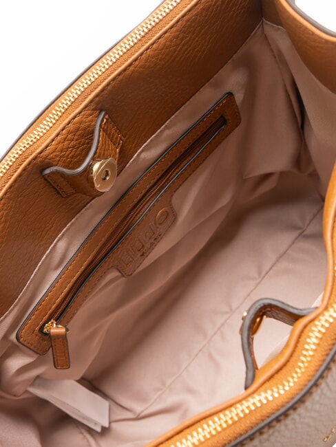 MANHATTAN Średnia torebka piernik - Torby damskie
