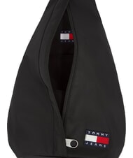 TOMMY HILFIGER TJM ESS DAILY Plecak na jedno ramię czarny - Plecaki szkolne i rekreacyjne - 4