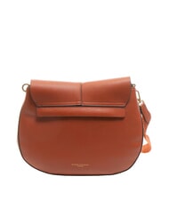 GIANNI CHIARINI HELENA ROUND Mała sk&oacute;rzana torba na ramię ceglasty - Torby damskie - 4