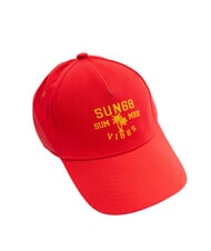 SUN68 LOGO Czapka baseballowa - Włosy