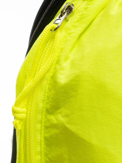 NYLON Plecak ze ściągaczem fluorescencyjny ż&oacute;łty - Plecaki szkolne i rekreacyjne