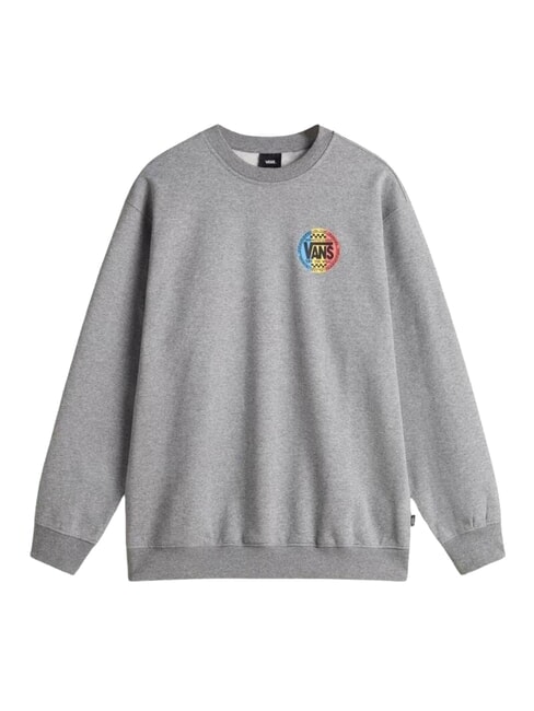 RETRO CO Bluza z okrągłym dekoltem i nadrukami łyżwa cement wrzos - Bluzy męskie