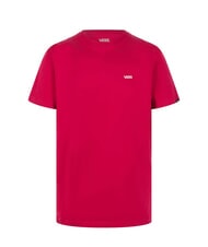 VANS LEFT CHEST LOGO  Koszulka bawełniana jubileusz wiśniowy - Koszulki męskie - 3