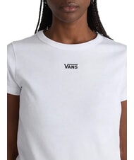 VANS BASIC MINI Koszulka bawełniana z kr&oacute;tkim rękawem biały - Koszulki i topy damskie - 3