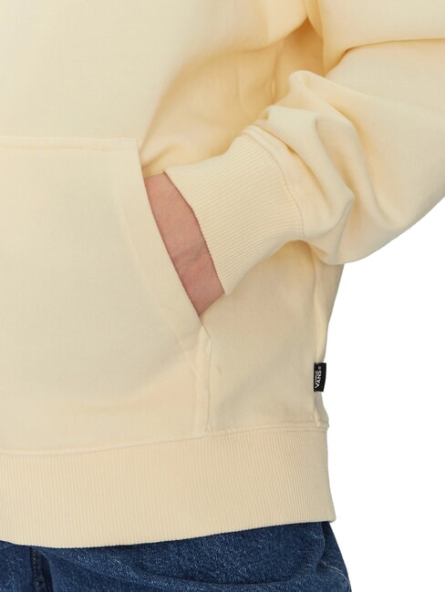 EVERYDAY Bluza z kapturem zapinana na suwak lukier cytrynowy - Bluzy damskie