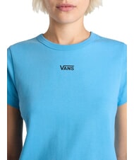 VANS BASIC MINI Koszulka bawełniana z kr&oacute;tkim rękawem dziedzictwo niebieskie - Koszulki i topy damskie - 3