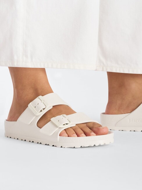 ARIZONA EVA Sandały z dwiema klamrami skorupka jajka - Buty damskie