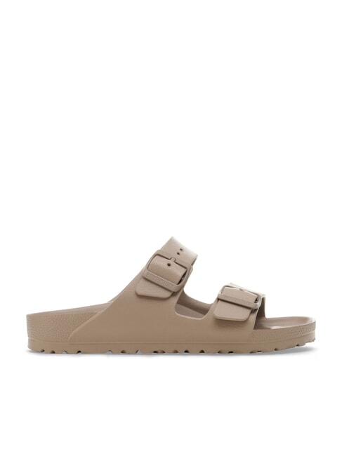 ARIZONA EVA Sandały z dwiema klamrami szary taupe - Buty damskie