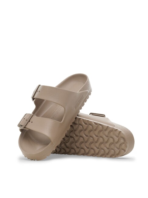 ARIZONA EVA Sandały z dwiema klamrami szary taupe - Buty damskie