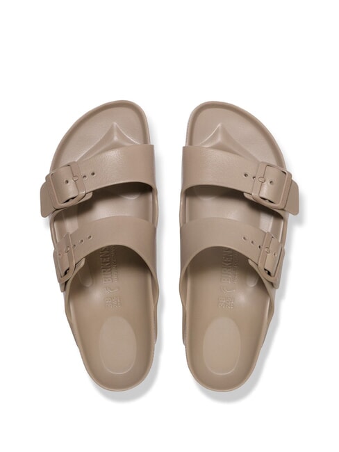 ARIZONA EVA Sandały z dwiema klamrami szary taupe - Buty damskie
