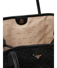 GUESS ADELASIA Torba na ramię CZARNY - Torby damskie - 5