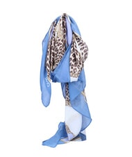 LIUJO ANIMALIER CHAIN Szalik z nadrukiem na całej powierzchni jasny denim - Szaliki - 3