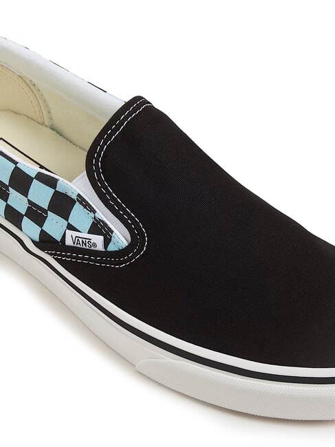 CLASSIC POP CHECK Wsuwane trampki w kratkę kryształowo niebieski - Buty uniseks