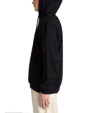 VANS LEFT CHEST II LOOSE Bluza z kapturem czarny - Bluzy męskie - 3