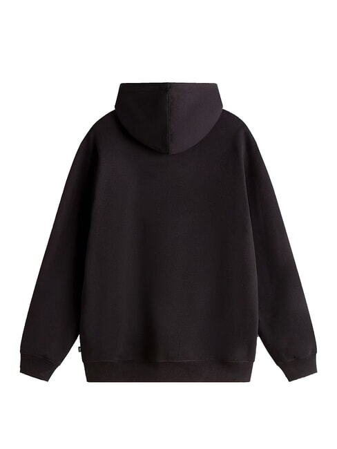 LEFT CHEST II LOOSE Bluza z kapturem czarny - Bluzy męskie