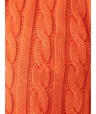 SUN68 VINTAGE Sweter z okrągłym dekoltem i dzianiny kablowej - Koszulki męskie