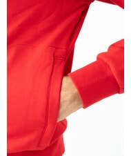 SUN68 MINI LOGO Bluza z wysokim kołnierzem i zamkiem błyskawicznym ognistoczerwony - Bluzy męskie - 3