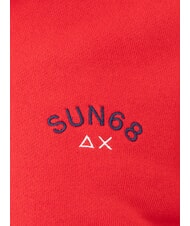 SUN68 MINI LOGO Bluza z kapturem zapinana na suwak - Bluzy męskie