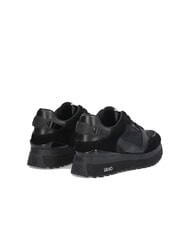 LIUJO MAXI WONDER 91 Trampki na platformie z wstawkami ze sk&oacute;ry lakierowanej czarny - Buty damskie - 5