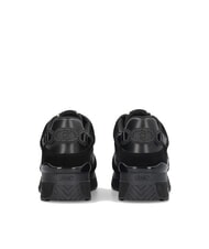 LIUJO MAXI WONDER 91 Trampki na platformie z wstawkami ze sk&oacute;ry lakierowanej czarny - Buty damskie - 7