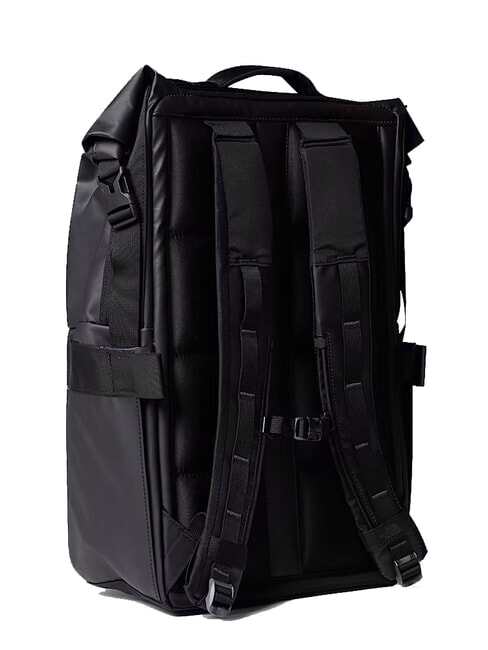 BASE CAMP VOYAGER Plecak z rolowaną g&oacute;rą, mieści laptopy do 16" tnf czarny/asfaltowoszary - Plecaki szkolne i rekreacyjne