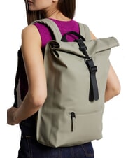 RAINS ROLLTOP RUCKSACK Duży wodoodporny plecak dryf - Plecaki szkolne i rekreacyjne - 4