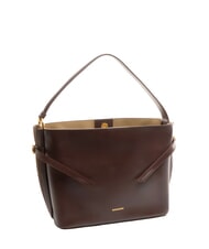 BORBONESE BRIDLE MEDIUM HOBO Skórzana torba na ramię - Torby damskie