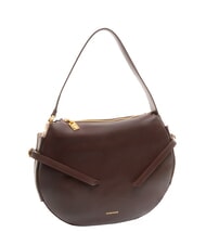 BORBONESE BRIDLE MEDIUM HOBO Średniej wielkości torba typu hobo ze skóry nappa - Torby damskie
